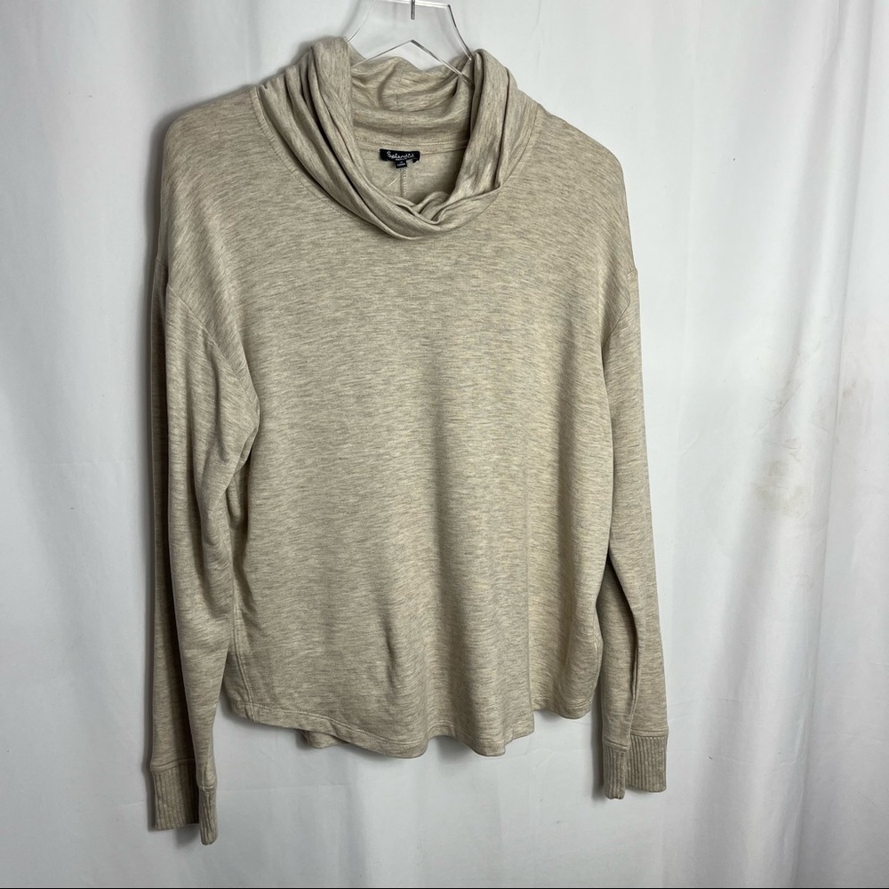 NWT Splendid mock neck sweashirt top size Medium 1223